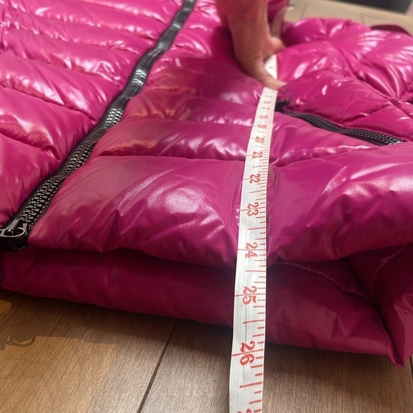 Moncler women’s Bady Giubbotto down puffer winter coat jacket pink hood  1 (XS) - Picture 16 of 16